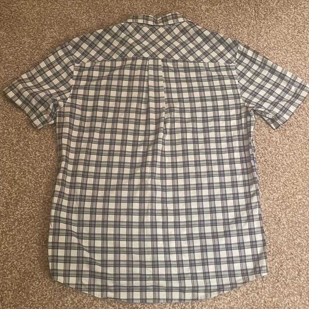 O’Neill Men’s Plaid Short Sleeve Button Down Shirt - Picture 2 of 5